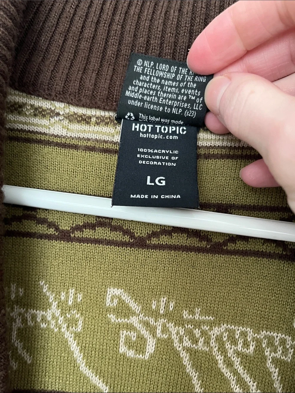 Men’s Lord of the Rings Cardigan